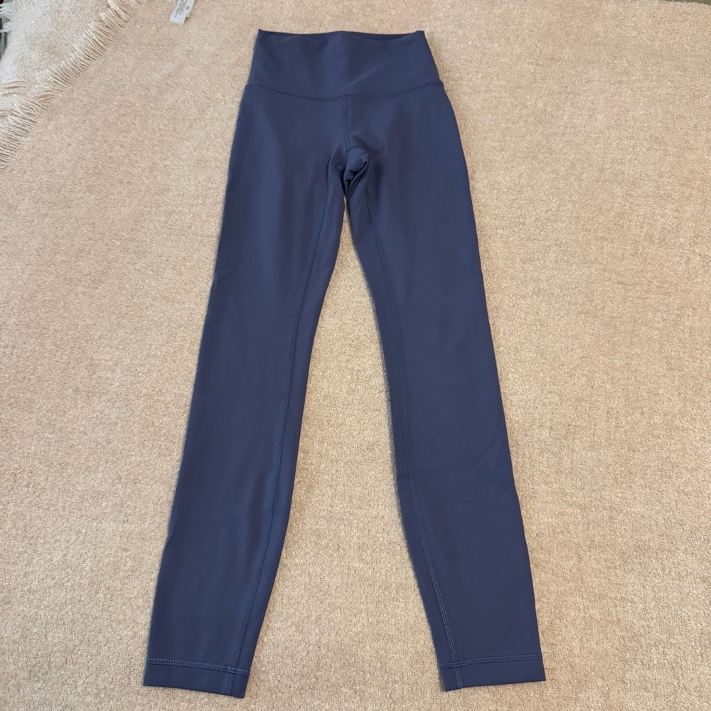Lululemon Wunder Train 25” in Ink Blue